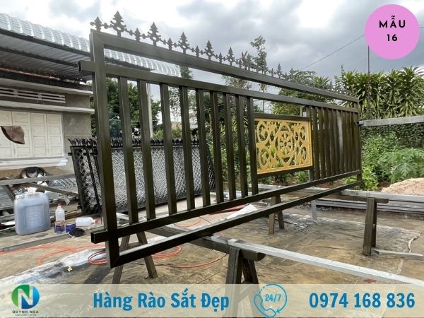 hàng rào sắt đẹp